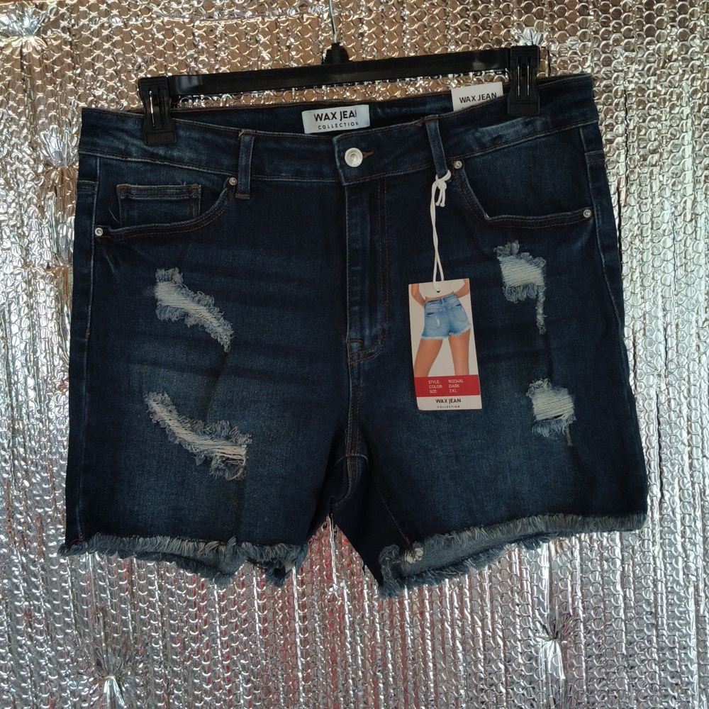 Wax Jean Original Denim Shorts